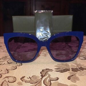 BRAND NEW Longchamp BLUE (Italian Luxury) Bold Sunglasses